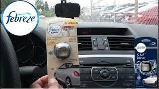 Febreze Car Vent Clips Air Freshener Review | Fluffy Vanilla