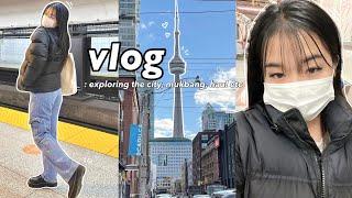 weekly city vlog: exploring Toronto, aquarium, mukbang, etc..