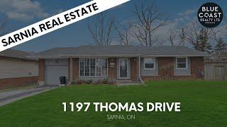 1197 THOMAS DRIVE | Home For Sale | Sarnia Real Estate