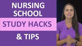 Nursing School Study Tips & Hacks: How to Study Efficiently in Nursing School