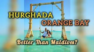 HURGHADA EGYPT: Cheap USD$16 ORANGE BAY ISLAND Boat Trip EGYPTIAN MALDIVES