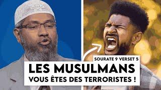 Ce chrétien dit que les musulmans sont des terroristes ! - Zakir Naik en français