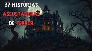 37 Histórias Assustadoras Reais de Terror - Compilado Junho Pt.2 ao Som de Chuva