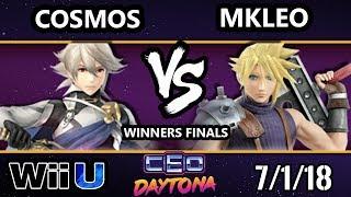 CEO 2018 Smash 4 - Cosmos (Corrin) Vs. Echo Fox | MkLeo (Cloud) Wii U - Winners Finals