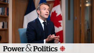 A sneak peek into Rosemary Barton’s exclusive interview with France’s Macron | Power & Politics