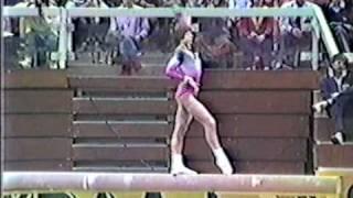 7th AA Maxi Gnauck BB - 1983 World Gymnastics Championships 9.300