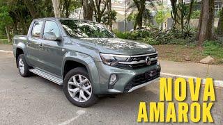 NOVA AMAROK HIGHLINE: mudanças simples e a força do motor V6