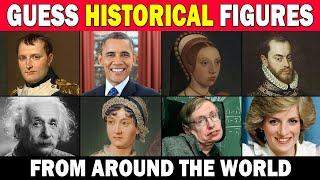 Guess 75 Historical Figures from Around the World! 