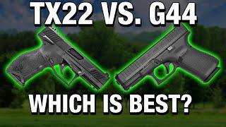 TAURUS TX22 VS GLOCK 44 - HEAD TO HEAD COMPARISON!