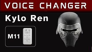 Kylo Ren Voice Changer - M11 voice changer fits in a mask, unlike i9 Voice Changer! #cosplay