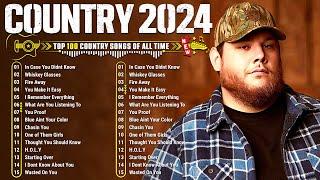 Country Music Playlist 2024 - Luke Combs, Chris Stapleton, Brett Young, Luke Bryan, Kane Brown