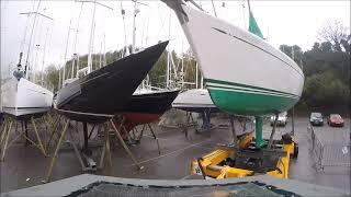 Roodberg Boat Mover @ Plymouth Yacht Haven | P&D Marine Services