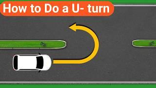 How to Do a U -Turn Step by Step//Making U- turn at the Median for Beginners#uturn #driving