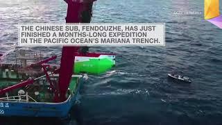 Crewed Chinese Sub Reaches Earth’s Deepest Place: The Mariana Trench