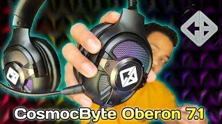 Best RGB gaming headphone under 2000 * CosmicByte Oberon 7.1 * 