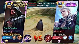 ARGUS VS ALUCARD  IMMORTAL KING VS LIFESTEAL KING!!!