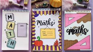 5 Creative Math Notebook Designs to Inspire You  | DIY Notebook Cover | NhuanDaoCalligraphy