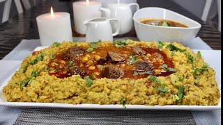 Afghan Authentic Shola Ghorbandi Recipe (شوله غوربندی)