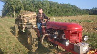 Débardage avec ns 55 du Deutz a la zipper #forestmen #deutz #boisdechauffage