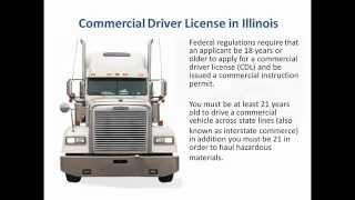 CDL in Illinois - Commercial Drivers License Illinois