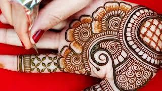 Very easy bridal mehndi designs for full hend || wedding 2025 special dulhan mehndi designs