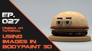 Using Images in Bodypaint in Cinema 4D