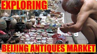 Exploring An Antiques Market In Beijing: China