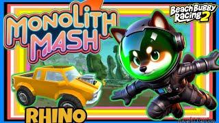 Monolith Mash "Race"|Rhino + Gem Ornament | Cmdr.Nova | (Beach Buggy Racing 2)