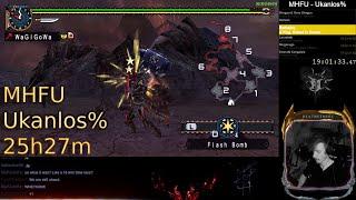 MHFU Any% / Ukanlos% Speedrun by Deathstarke (25h27m IGT)