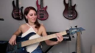 Aeroplane by Red Hot Chili Peppers Bass Cover - Anna Sentina [Using Xvive IEMs]