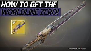 Destiny 2 - How To Get The Worldline Zero New Exotic Sword & Anseris Overdrive Exotic Sparrow!