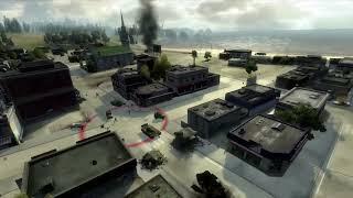 World In Conflict - Pine Valley and a Battleship