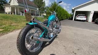 1968 FLH Harley Davidson | Early Shovelhead Chopper build complete!