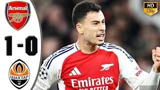 Arsenal vs Shakhtar Donetsk 1-0 Highlights & All Goals 2024 HD