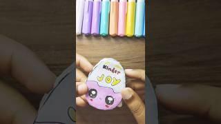 Kinder joy  #shorts #youtubeshorts #art #craft #artandcraft #diy