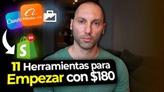 11 Herramientas para Empezar un Negocio de e-Commerce con menos de 180 USD/EUR