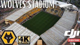 【4K】WOLVERHAMPTON WANDERERS MOLINEUX STADIUM 4K DRONE VIDEO TOUR