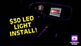 $30 Cheap mod | Installing interior trim lights on my 2018 Charger!