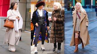 What Women Are Wearing on Bond Street | Christmas Street Style in London 