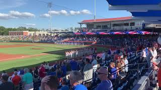 2021 May 15 Florida Gators vs Georgia Bulldogs National Anthem