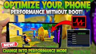 No Root Change Your Cpu & Gpu Performance Using This App Optimize Your Phone Performance Free Fire