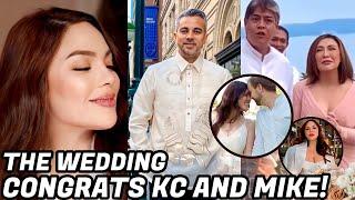 ️ACTUAL WEDDING VIDEO: KC CONCEPCION and STEVE MICHAEL WUETHRICH GARDEN WEDDING!