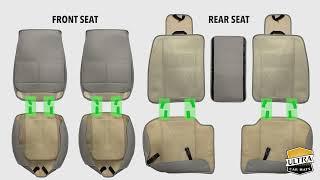 Ultra Car Seat Covers Installation Tutorial | UltraCarMats.com