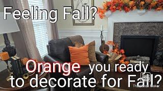 Fall 2024 Decorate With Me! Orange Pops & Room Tour