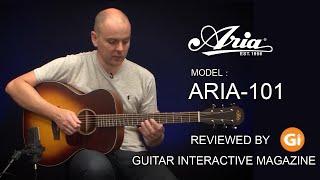 Aria-101 reviewed by Guitar Interactive Magazine