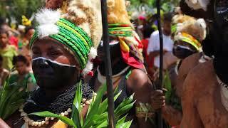 Enga Province Cultural Group dancers