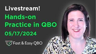 Let's Practice QBO - Creating and Applying Vendor Credit