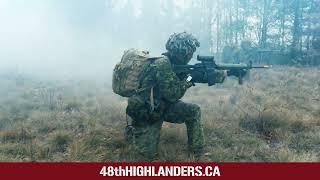 48th Highlanders of Canada - Serve with Purpose | Servir avec un but