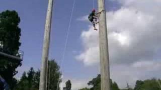 Royal Welsh show 2008 pole climbing