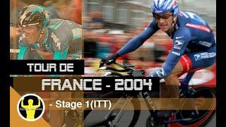 Tour de France 2004 - Prologue(ITT) - Armstrong, Ullrich, Basso, Hamilton, Cancellara